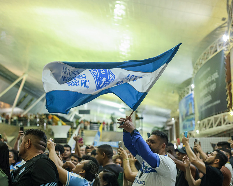 Paysandu é recebido com festa após conquista da Copa Verde contra o Vila Nova (Foto: Jorge Luís Totti/Paysandu)