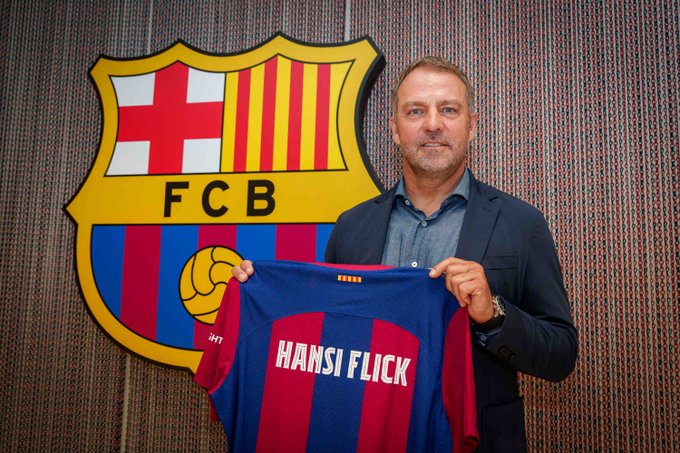 Barcelona anuncia Hansi Flick como novo treinador
