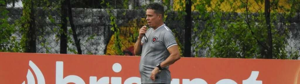 Série C: Invicto, técnico do Botafogo-PB encara time 100% em busca da liderança