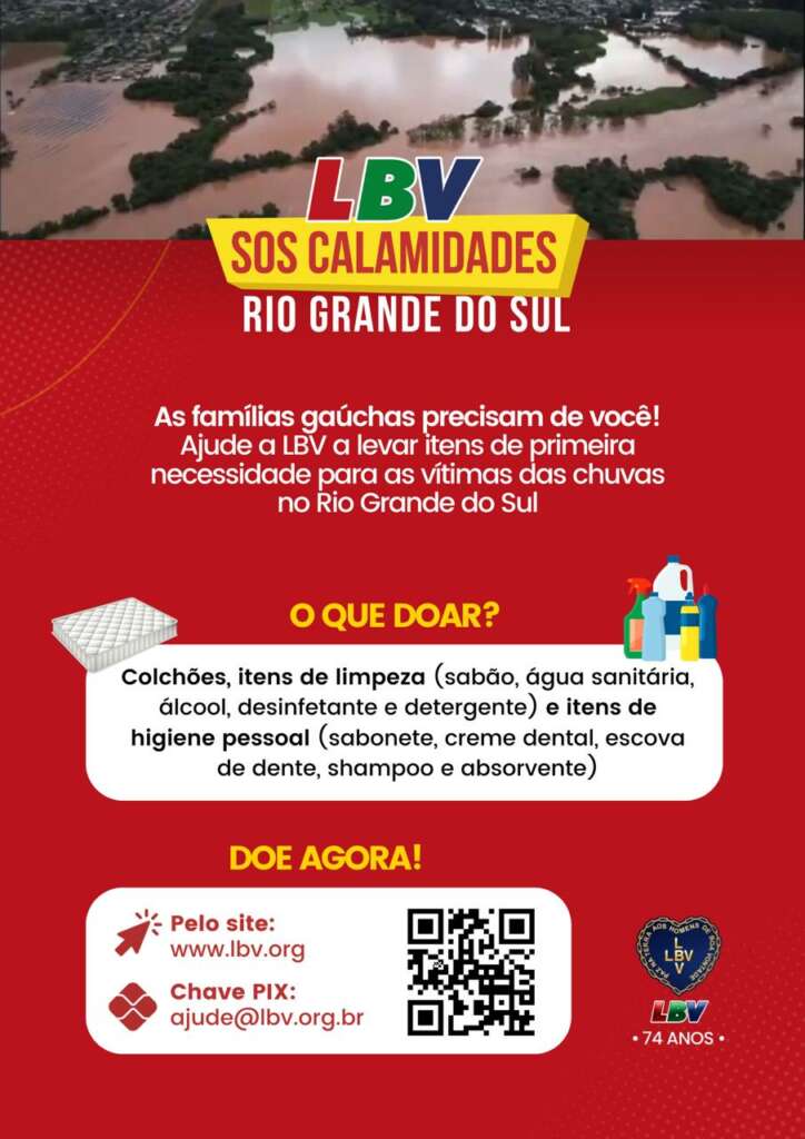 SOS CALAMIDADES RIO GRANDE DO SUL