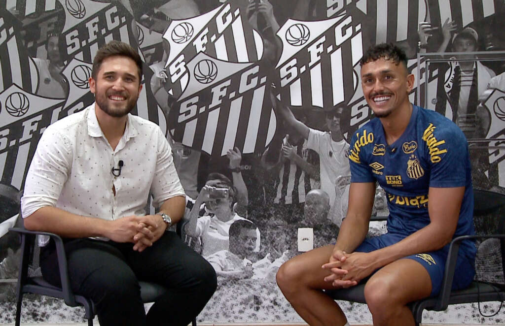 Diego Pituca fala sobre sua principal meta para a temporada: “Colocar o Santos em seu devido lugar”