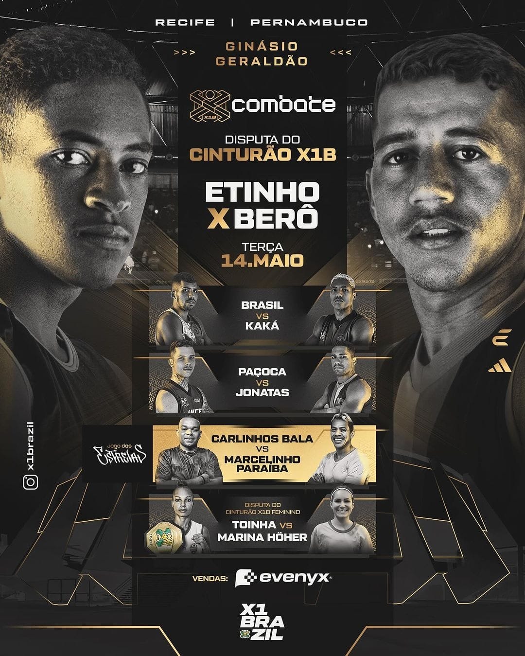 X1 Brazil anuncia mudança no card principal e inclusão de Jogo das Estrelas