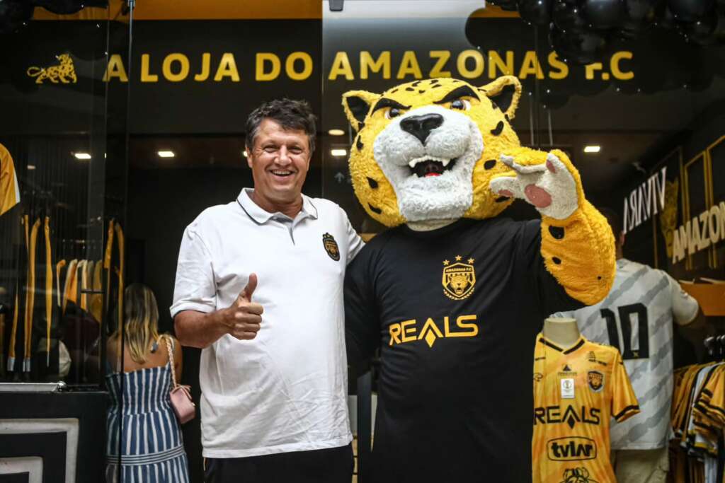 Série B: Amazonas FC inaugura primeira loja oficial de sua história 9 WhatsApp Image 2024 05 10 at 15.13.40