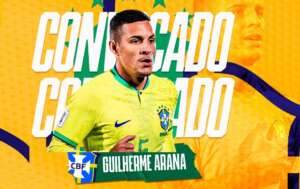 Série A: Guilherme Arana retorna a seleção após ficar fora da Copa do Mundo por lesão