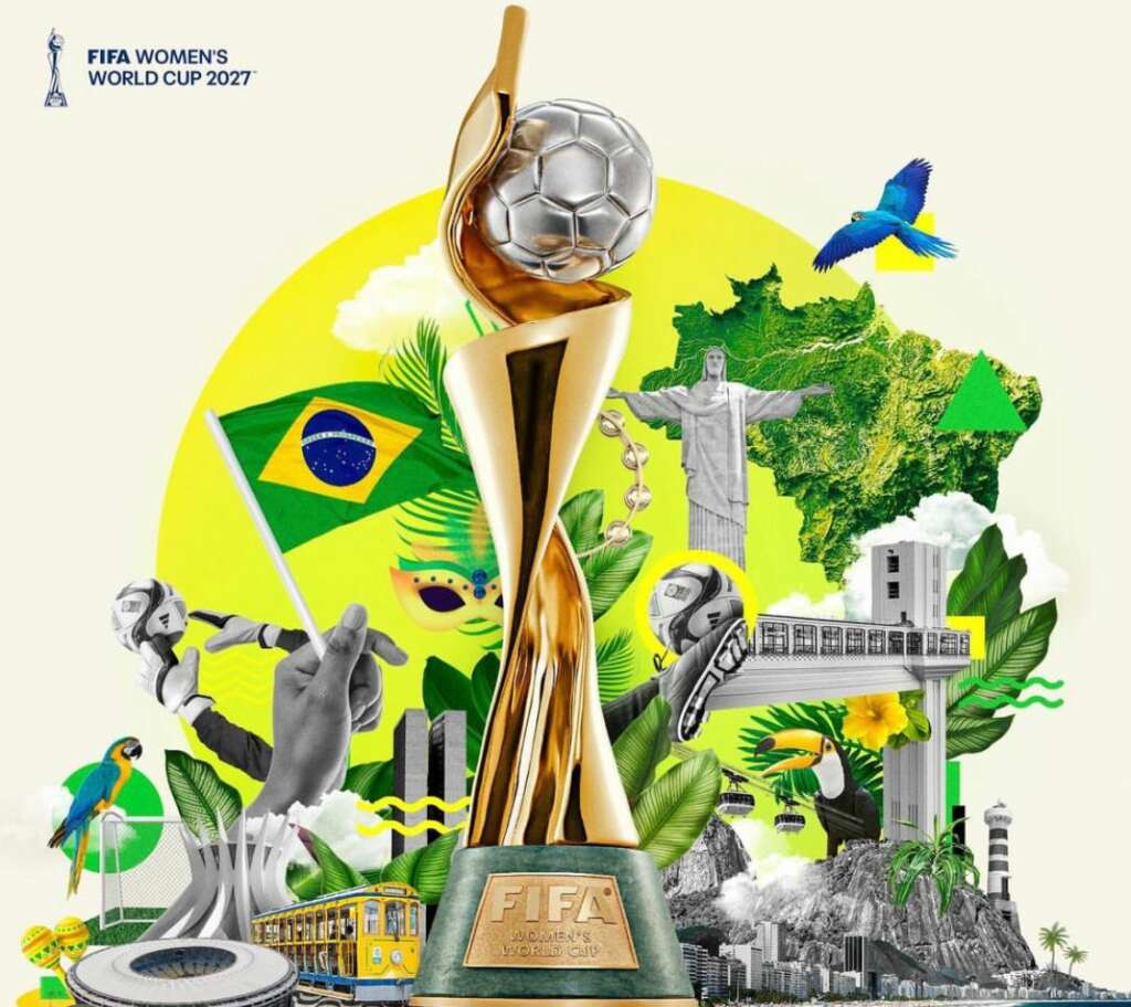 Brasil é escolhido como país-sede da Copa do Mundo feminina de 2027