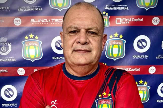 Edson Vieira, treinador do São Caetano.