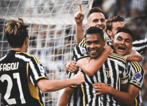 ITALIANO: Alex Sandro marca em sua despedida, Juventus vence Monza e ocupa o 3º lugar