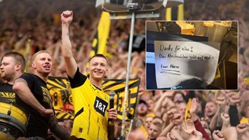 Marco Reus compra cerveja para 81 mil torcedores do Dortmund na sua despedida do clube