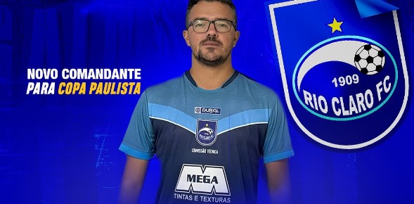 Copa Paulista: Rio Claro surpreende e anuncia jovem treinador