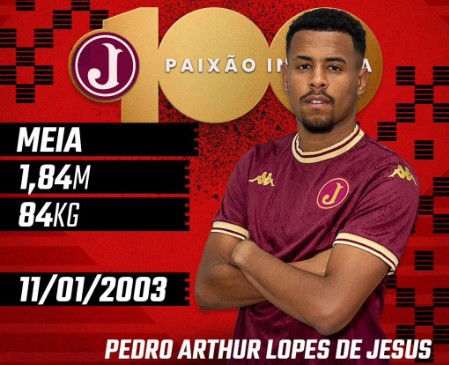 Pedro Arthur do Juventus-SP.