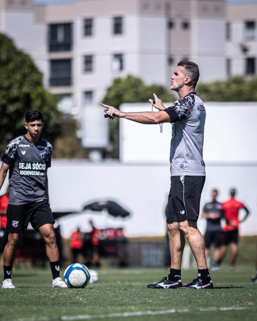 Série B: Ceará terá ausência de Vágner Mancini contra o Brusque