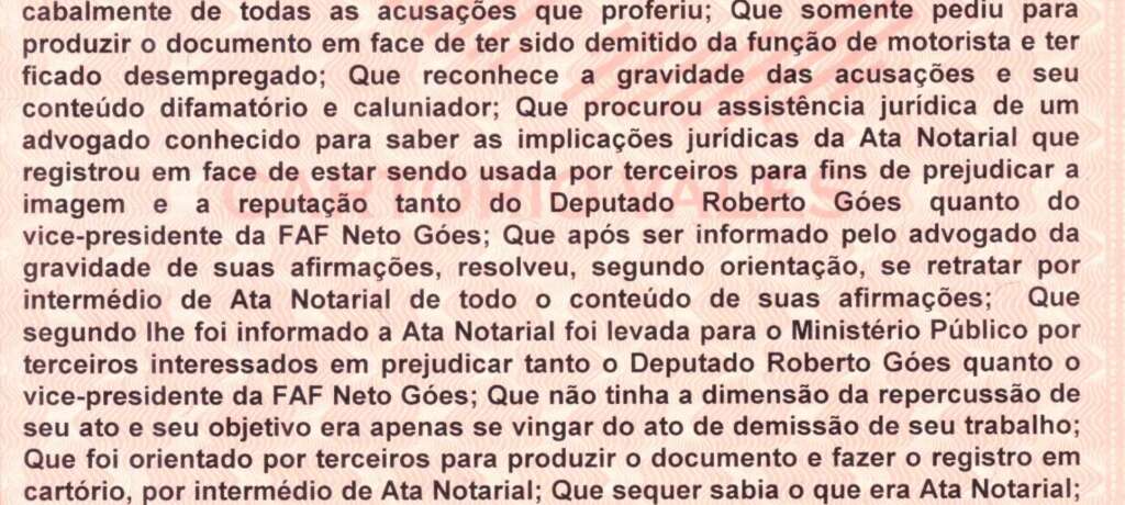 Denúncias contra presidente da Federação do Amapá são infundadas