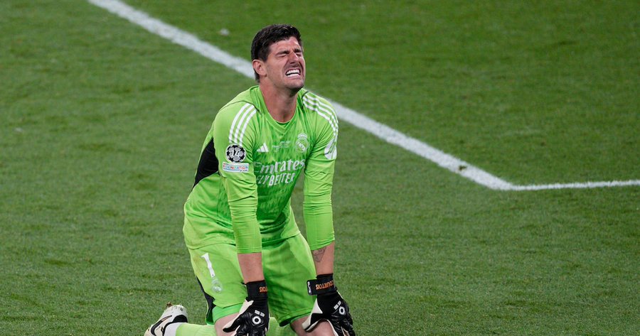 Courtois, herói do Real Madrid, fez apenas 5 jogos na temporada e coleciona polêmicas