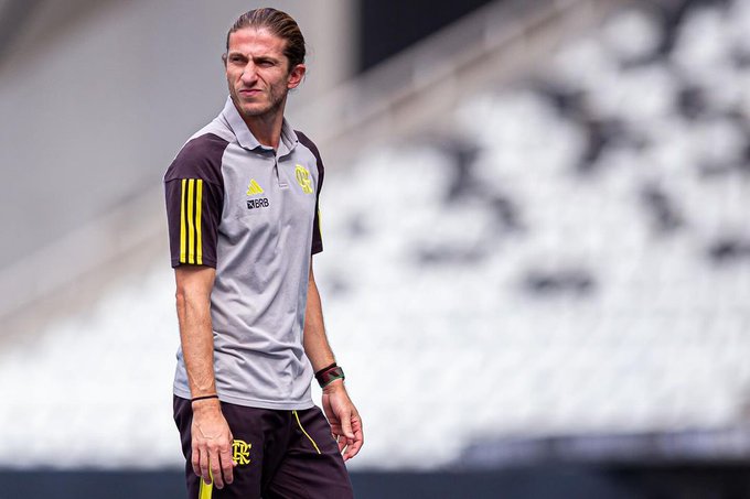 Filipe Luis e o novo treinador do sub 20 do Flamengo