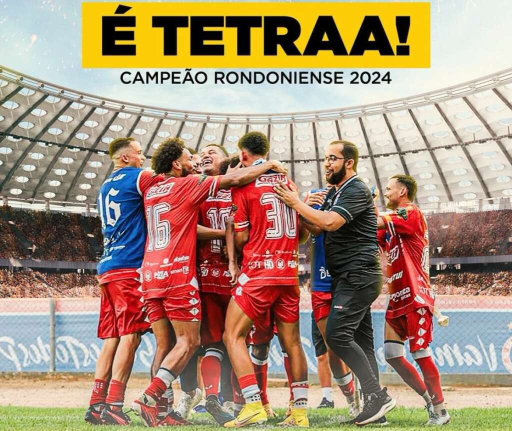RONDONIENSE: Porto Velho segura empate e conquista tetracampeonato estadual