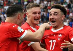 EUROCOPA: Suíça supera a Itália, quebra tabu de 31 anos e já iguala a sua melhor campanha