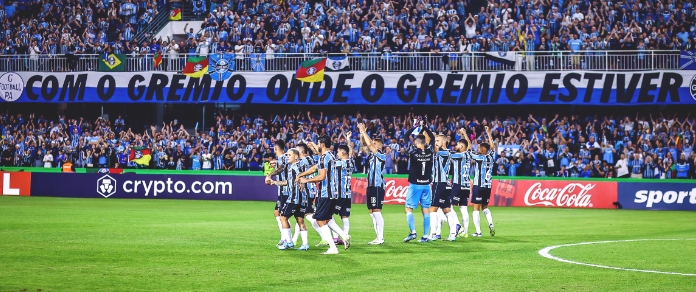 Grêmio termina em segundo do Grupo C