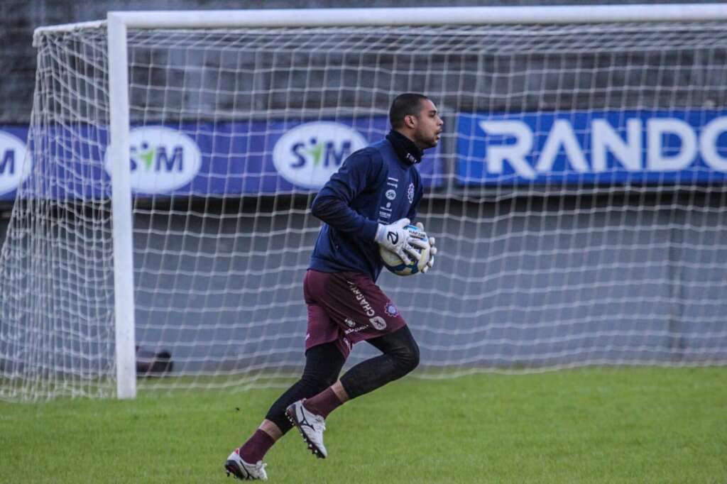 Série C: Caxias-RS encara três jogos fora de casa e goleiro analisa: “Vai definir nossa briga”