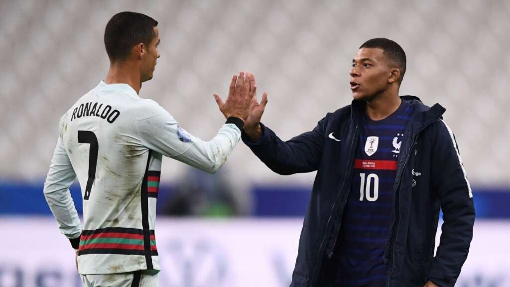EUROCOPA: Mbappé e Cristiano Ronaldo querem fazer valer favoritismo