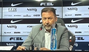 Presidente do Corinthians culpa ‘traidores’ por saída de patrocinador e rejeita impeachment