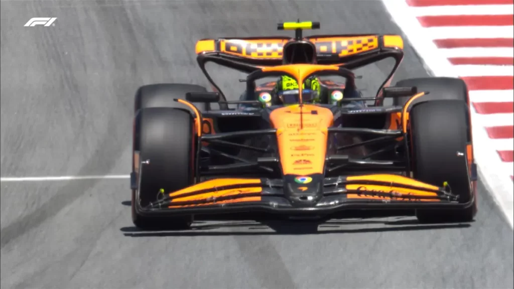 Lando Norris desbanca Vertappen e conquista a pole no GP da Espanha de F-1