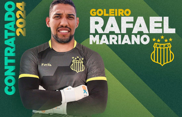 Série C: Sampaio Corrêa anuncia a contratação de ex-goleiro do Ferroviário-CE