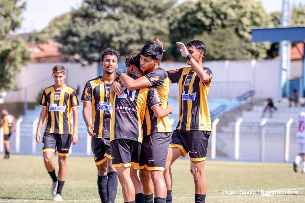 Sub-15 e Sub-17 do Novorizontino enceram 1ª fase do Paulista na ponta da tabela 1 Novorizontino