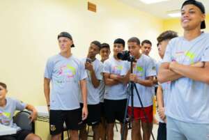 Atletas da base do Novorizontino  participam de oficinas culturais do Projeto Arte