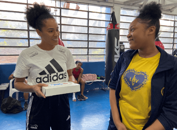 Crianças LBV Seleção Brasileira de Boxe