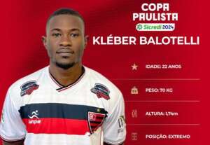 Copa Paulista: Oeste contrata atacante com nome de craque italiano