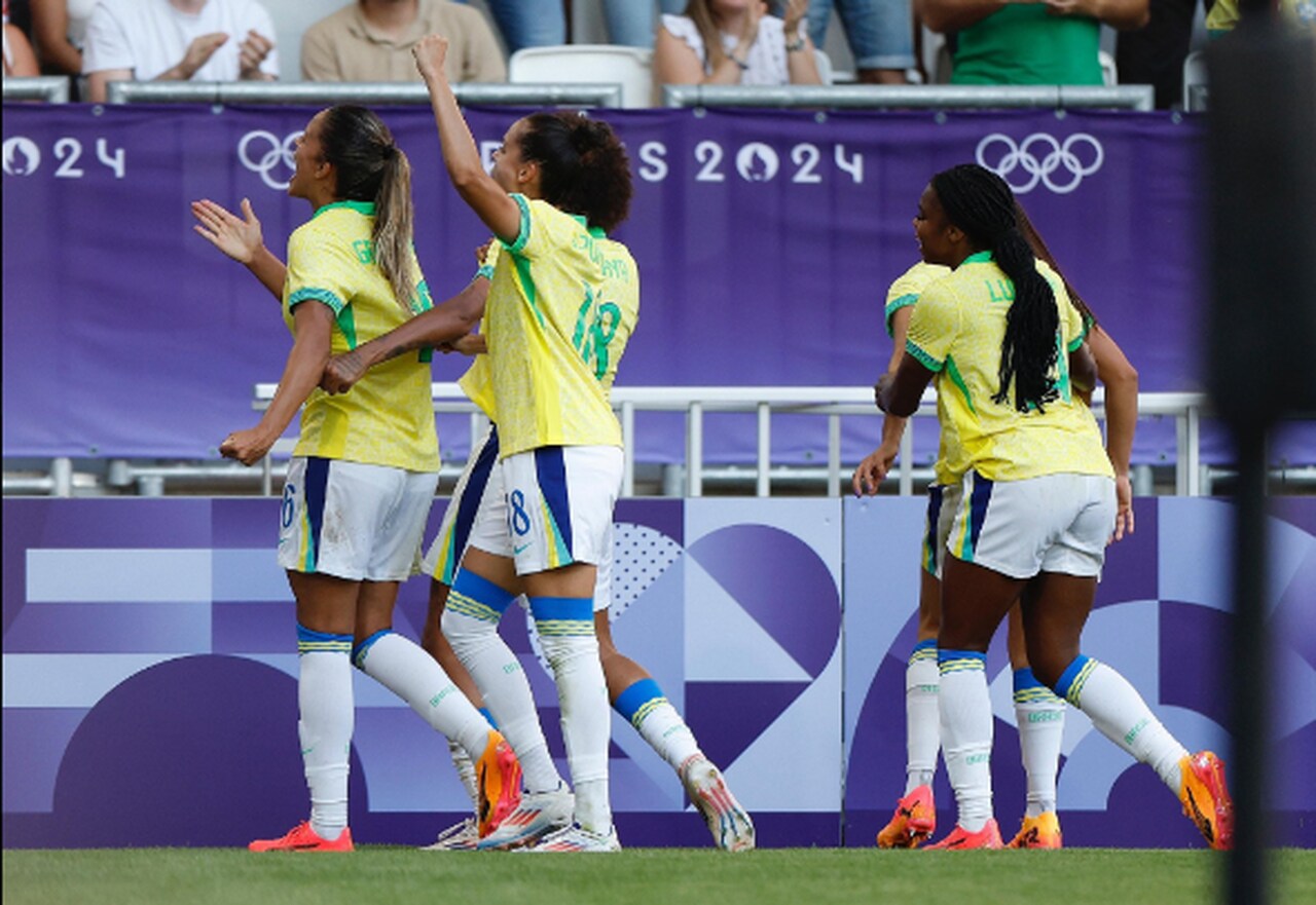 Nigéria 0 x 1 Brasil – Seleção feminina estreia com vitória em Paris-2024