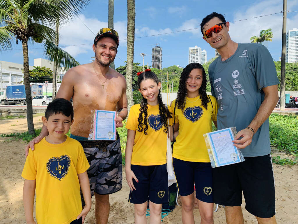 Geroge Wanderley e Andre Stein Volei de Praia