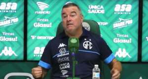 A derrota do Guarani na versão do técnico Pintado. Veja !