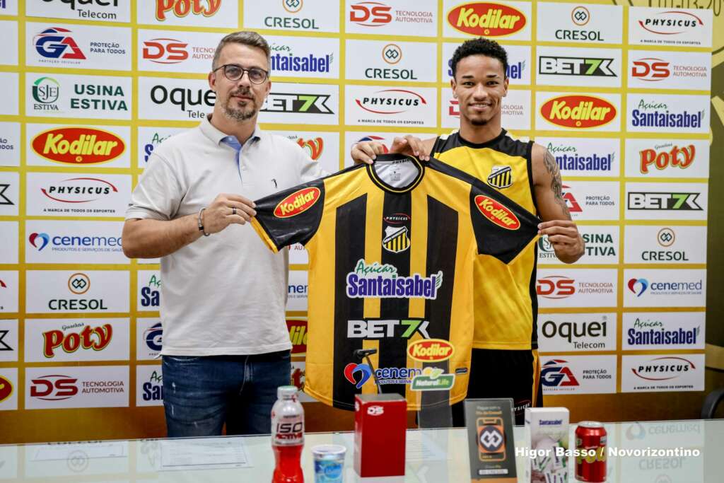 Novorizontino apresenta meia-atacante vindo do Cuiabá para a Série B
