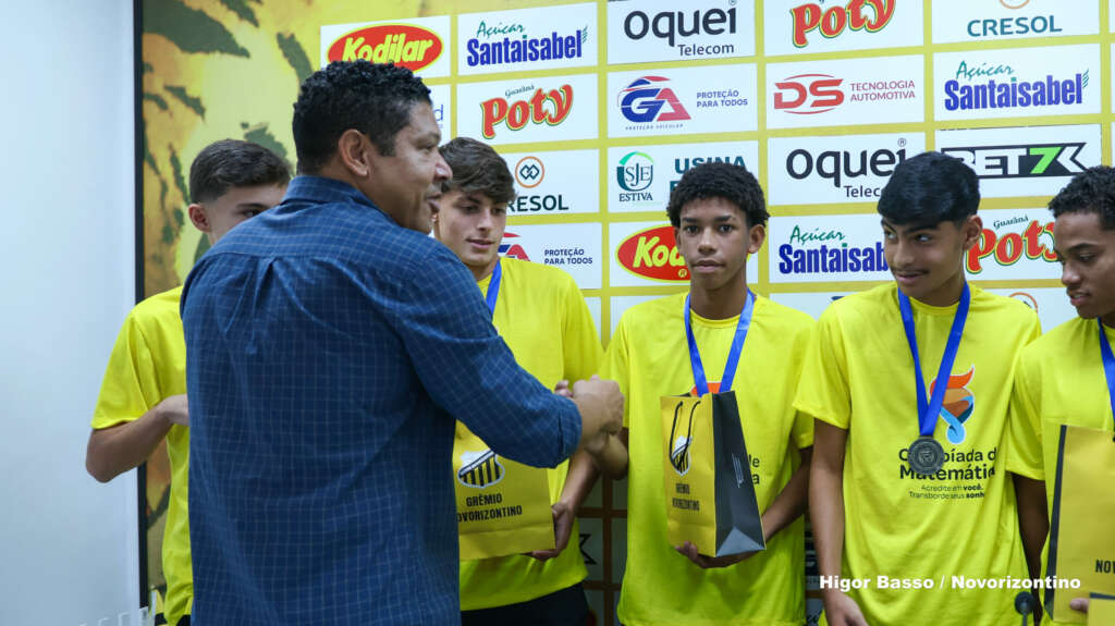 Atletas da base do Novorizontino conquistam medalhas na Olimpíada de Matemática 4 OMASP 08 scaled 1