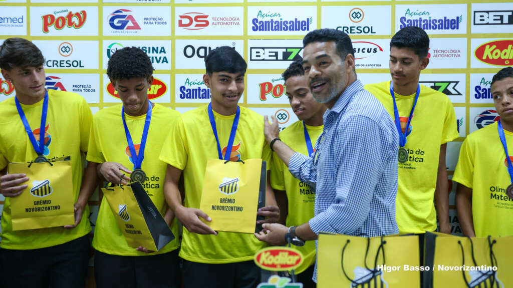 Atletas da base do Novorizontino conquistam medalhas na Olimpíada de Matemática 2 OMASP 09 scaled 1