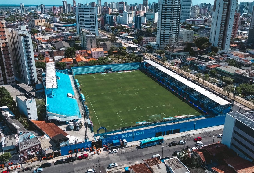 Estádio da Curuzu, em Belém, do Paysandu