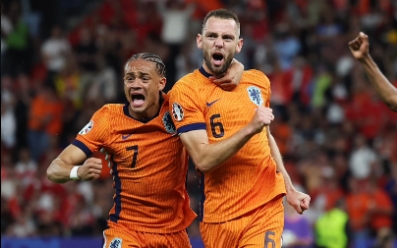 Holanda está nas semifinais da Eurocopa