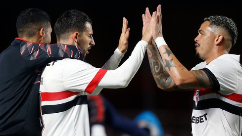 São Paulo abre vantagem na Copa do Brasil (Foto: Rubens Chiri / saopaulofc)