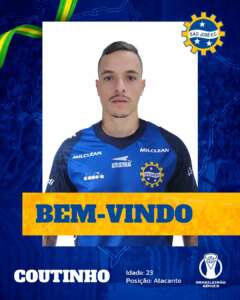 Série D: São José confirma a contratação do atacante Coutinho