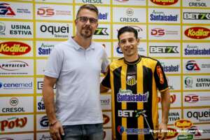 Óscar Ruiz é apresentado e reforça o Novorizontino na sequência da Série B