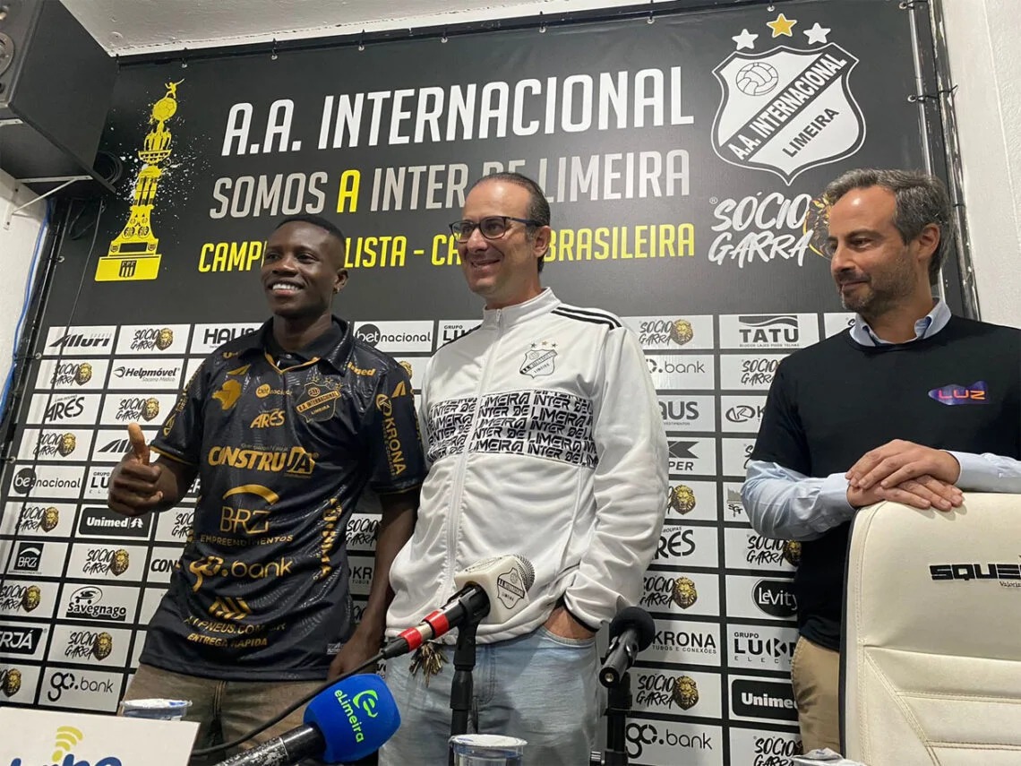 Série D: Inter de Limeira contrata volante senegalês do São Paulo