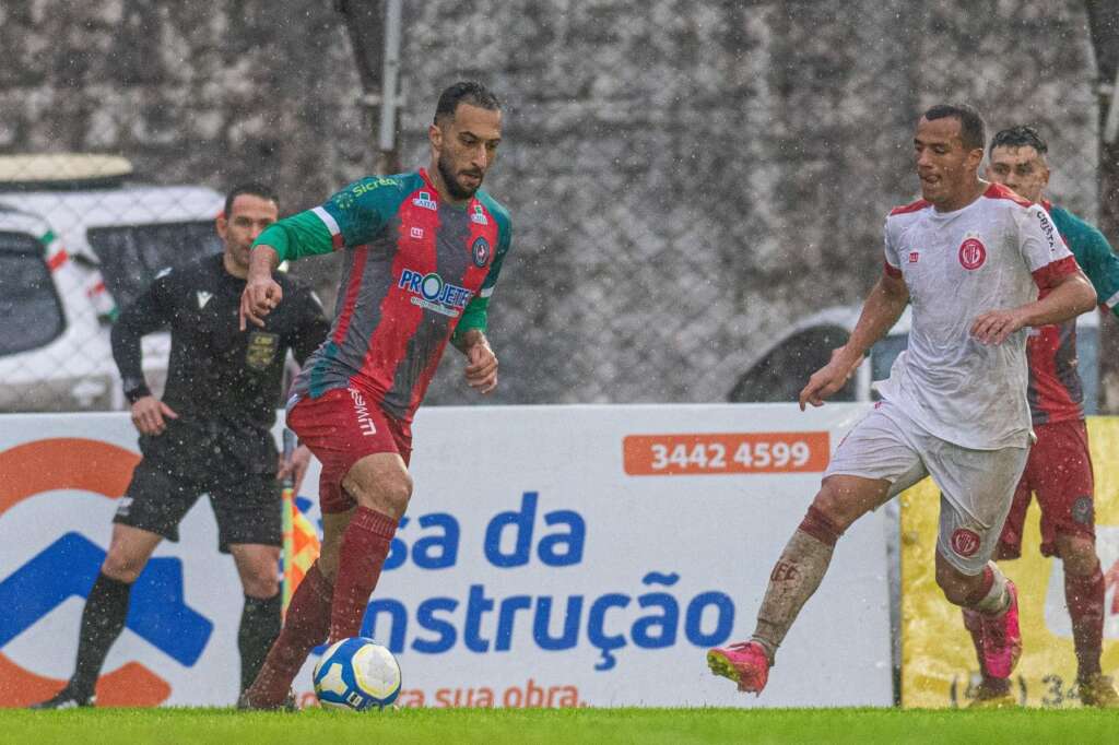 Concórdia-SC 1 x 1 Hercílio Luz-SC – Chuva, um gol para cada lado e ficou tudo igual