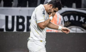 Giuliano sofre lesão na coxa direita e desfalca o Santos na Série B