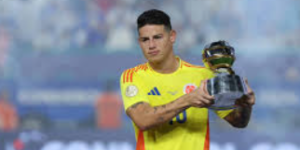 James Rodríguez volta ao São Paulo eleito o melhor jogador da Copa América