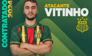 Visando recuperação na Série C, Sampaio Corrêa anuncia atacante ex-Londrina