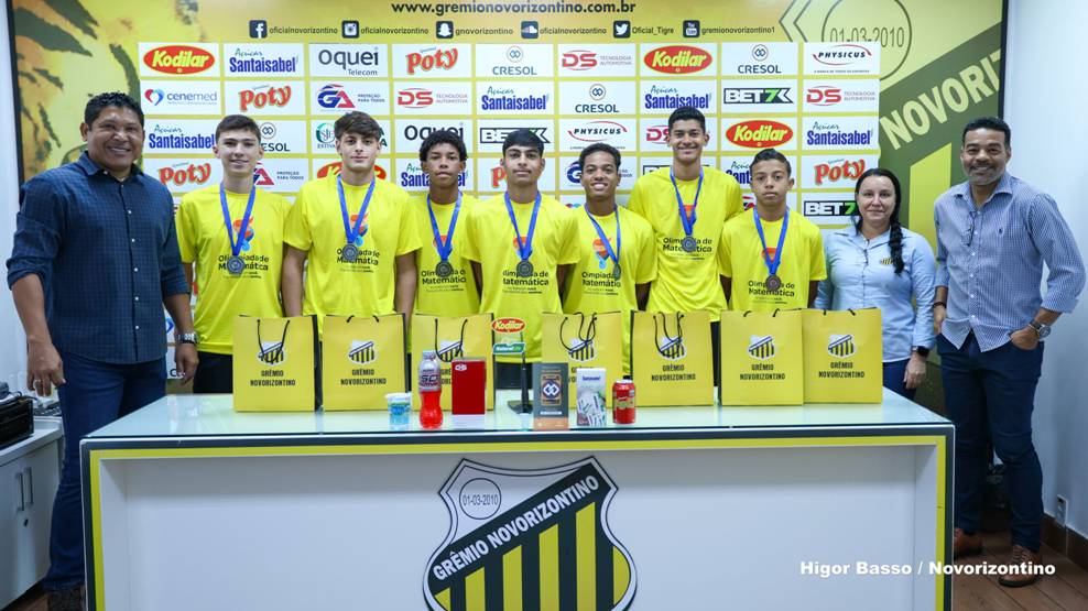 Atletas da base do Novorizontino conquistam medalhas na Olimpíada de Matemática 6 image001 1