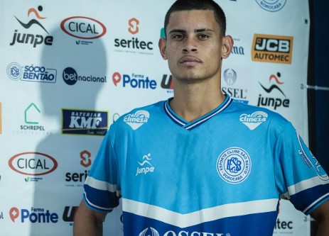 Copa Paulista: Atacante do São Bento assina primeiro contrato profissional aos 17 anos