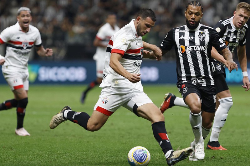 São Paulo x Atlético-MG - Jogo quente na Copa do Brasil (Foto: Rubens Chiri/Saopaulofc.net)