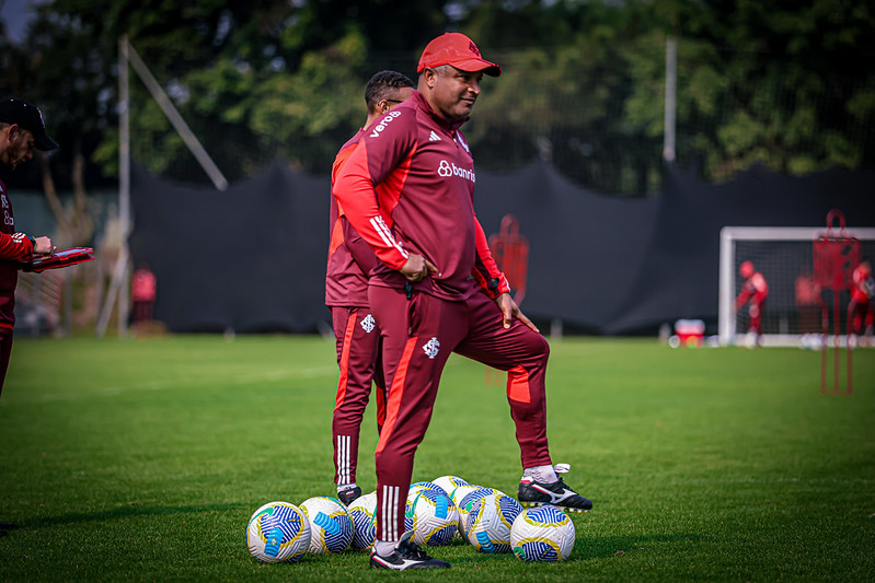 Róger Machado, técnico do Internacional (Foto Ricardo Duarte/Internacional)